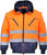 PJ50 - Hi-Vis Warnschutz 3-in-1 Pilotjacke Orange/Marine